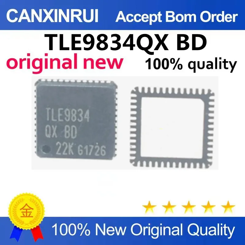 (5-100piezas)TLE9834QX BD Car Computer Board LIN Communication and Power Switch Microcontroller Chip In
