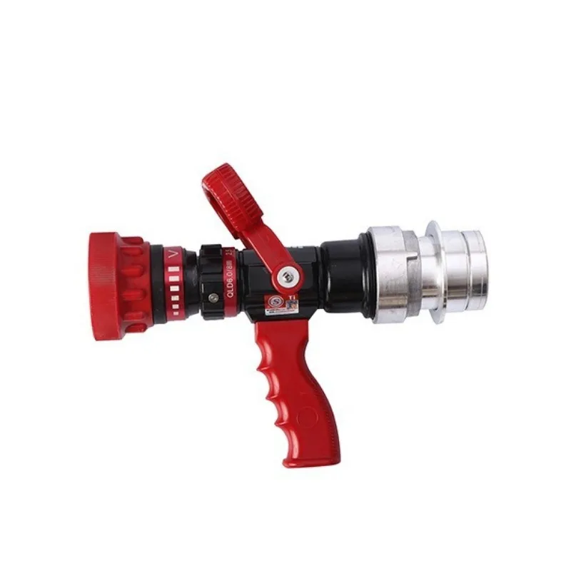 Low‑Recoil Multi‑Functional Fire Nozzle Internal Buckle Coupling High‑Voltage DC Spray Waterproof Fire‑Fighting Water Gun