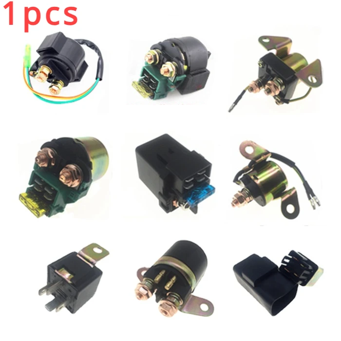 Motorcycle Start Relay Motor Relay 12V Universal Accessories Switch GY6125 CG125 Voltage Stabilizer Tricycle 200 High Power