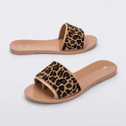 Mini Melissa Summer Slippers Women Flat Outdoor Trend Beach Sandals Female Flip Flops Brand Design Slides Shoes Woman 2024