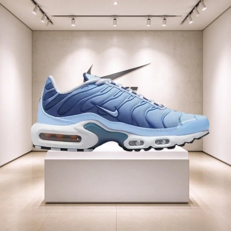 Nike Air Max Plus TN Celestine Blue Gradient Women Fresh Versatile Comfortable Tuned Air Girly-Vibe Citywalk Sneakers FJ4736-400