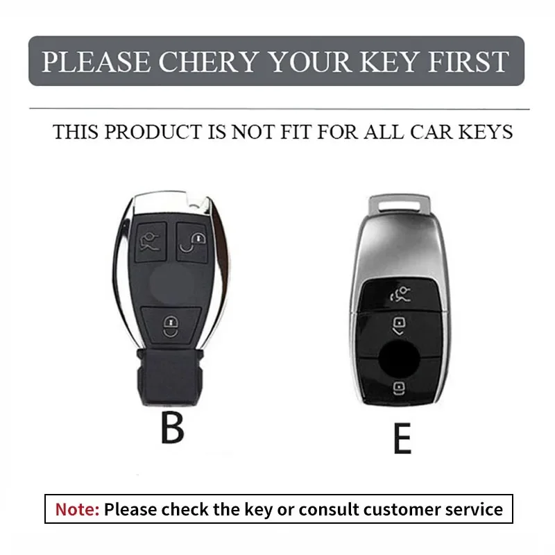 Car Key Cover bag For Benz A B C E S G Class GLC CLE CLA GLB GLS W177 W205 W213 W222 AMG GLA200 GLC260 CLA220 C200L C180L E260L
