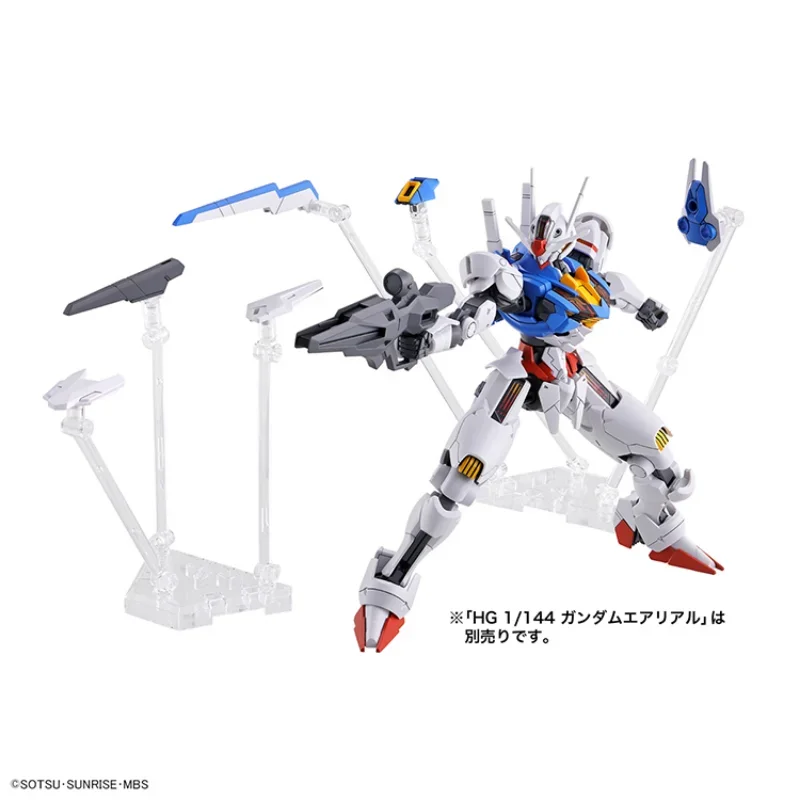 Bandai Originele GUNDAM Anime HG DE HEKS VAN MERCURY DISPLAY BASEAction Figuur Speelgoed Collectible Model Cadeaus voor Kinderen
