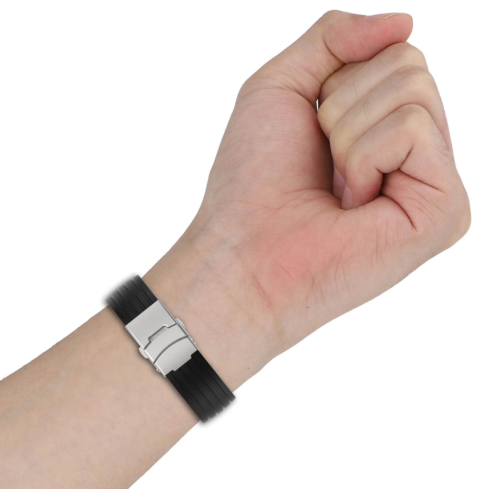 حزام سيليكون لساعة أبل باند 49 مللي متر 45 41 44 40 38 46 42 مللي متر سوار رياضي أنيق كوريا iWatch سلسلة 10 الترا 9 8 7 6 5