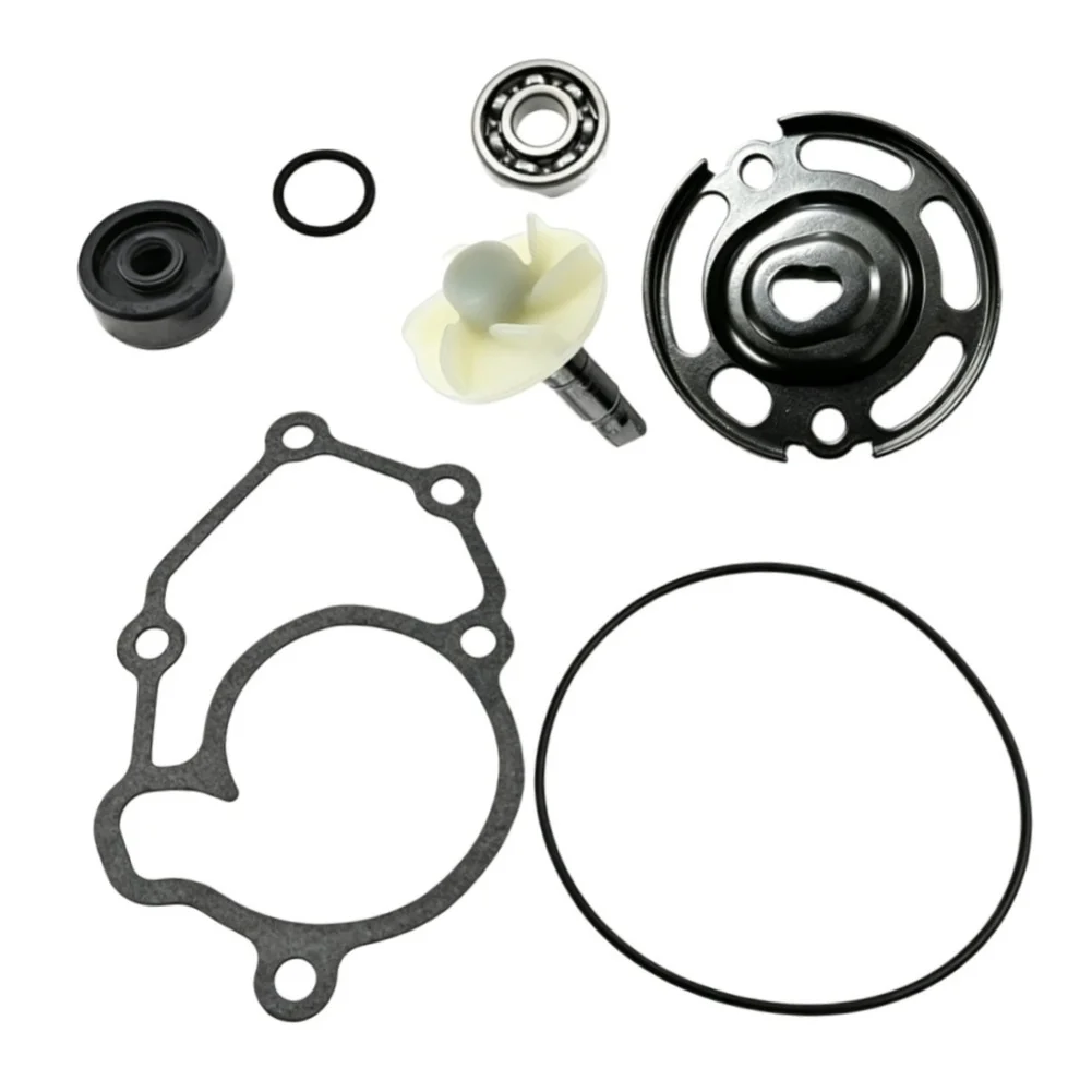 As Show Motorcycle Water Pump Kit Daily Wear Resistance Precision Fit Design High-grade Materials Overheating Prevention