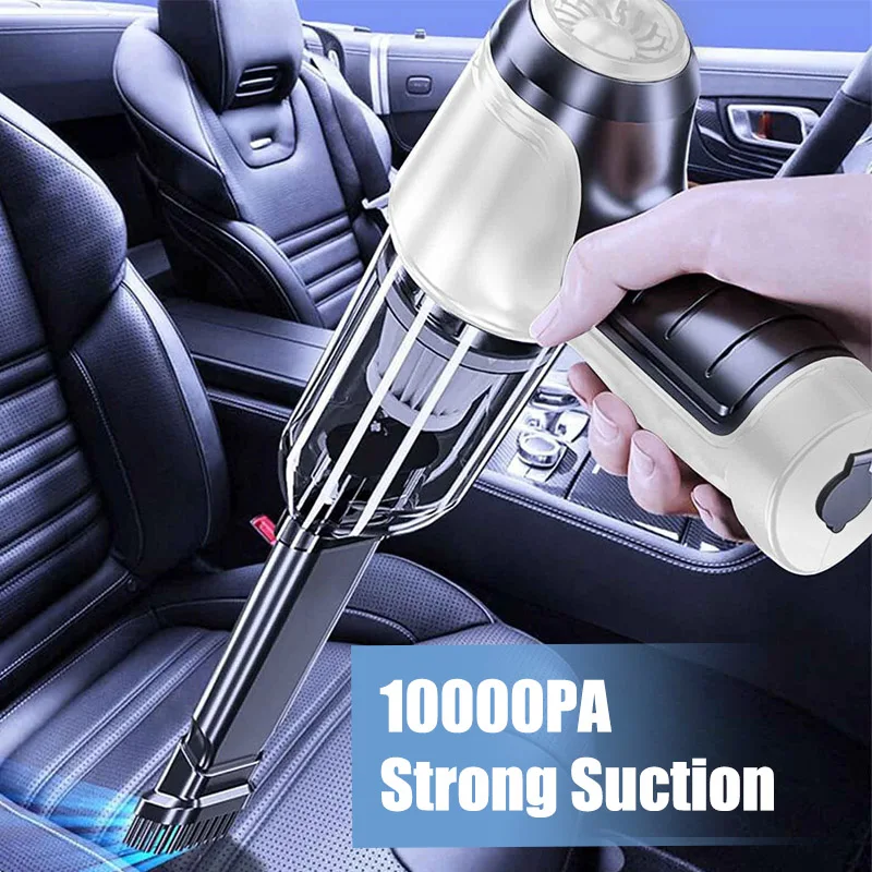 Cordless Handheld Vacuum Cleaner Air Duster Rechargeable Mini Portable Car Vacuum Cleaner Wireless for Auto Desktop Keyboard