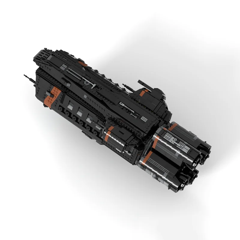 3669 stücke MOC MCRN Scirocco Raum Modell Bausteine Architektur Montieren Weihnachten Geschenke DIY Kreative Idee Spielzeug Bildung