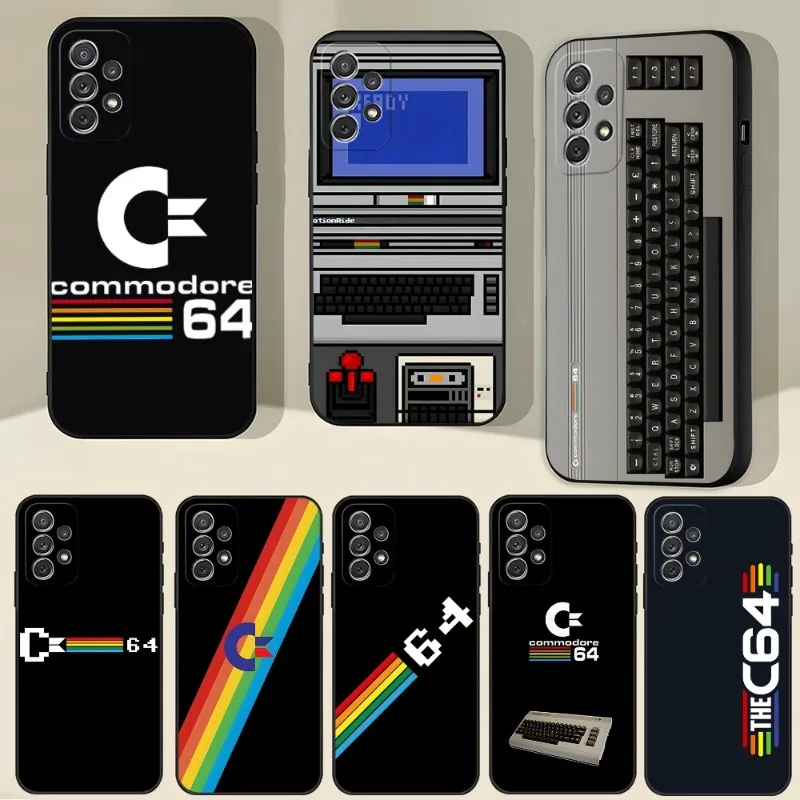 C64 COMMODORE 64 Phone Case For Samsung Galaxy S23 S22 S10 S20 S30 S21 S8 S9 Pro Plus Ultra Fe Design Back Cover