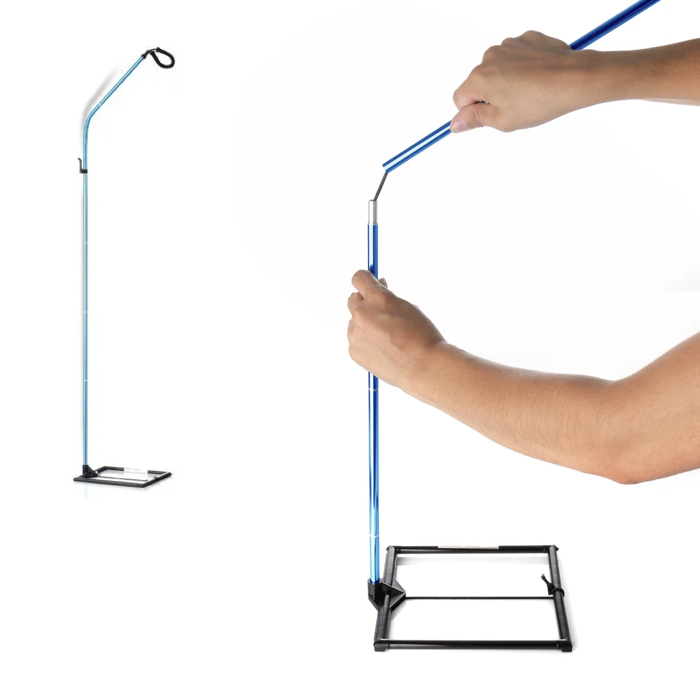 Sleep Hose Holder Compact Design Hose Lift Tubing Suspension System Tangle Proof Tube Blue