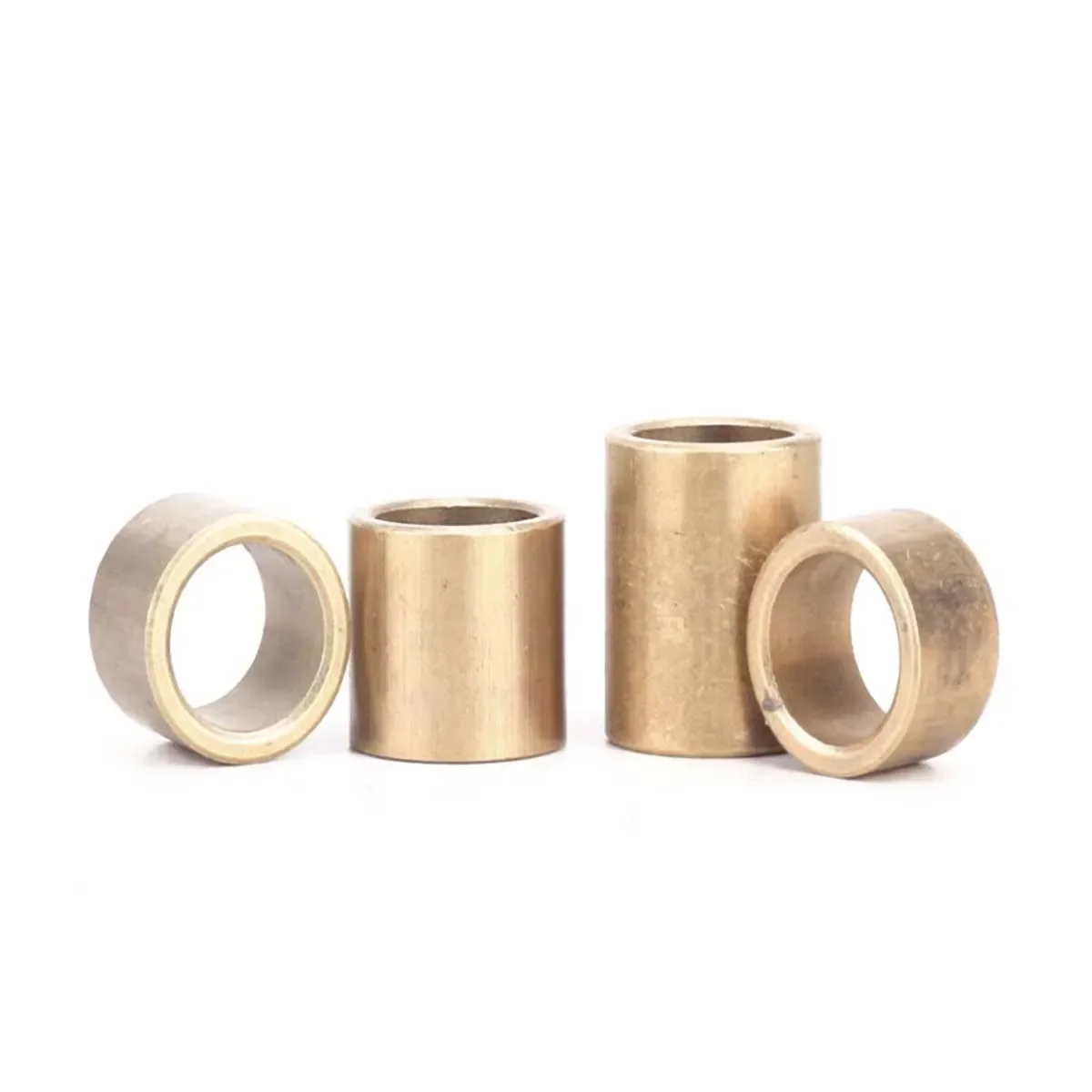 Powder metallurgy oil bearing copper sleeve brass bushing lining thin inner diameter 3 4 5 6 8 mm