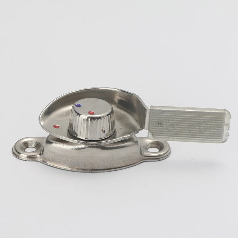 Stainless Steel Window Lock Al-Alloy Door Window Lock Crescent Lock Plastic Steel Accessories Sliding Door Shackle Safety Lock