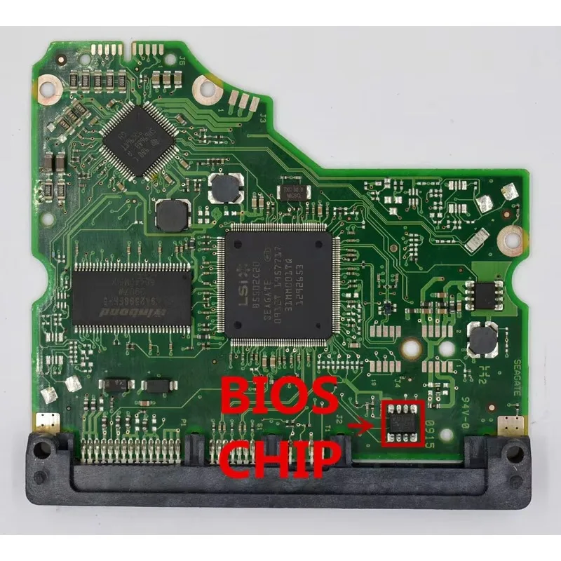 Tablica logiczna Seagate HDD PCB/100536501 REV A , 100536501 REV C ,100536501 REV B / 4778 , 6222 , 7950 , 8267 / ST31000528AS