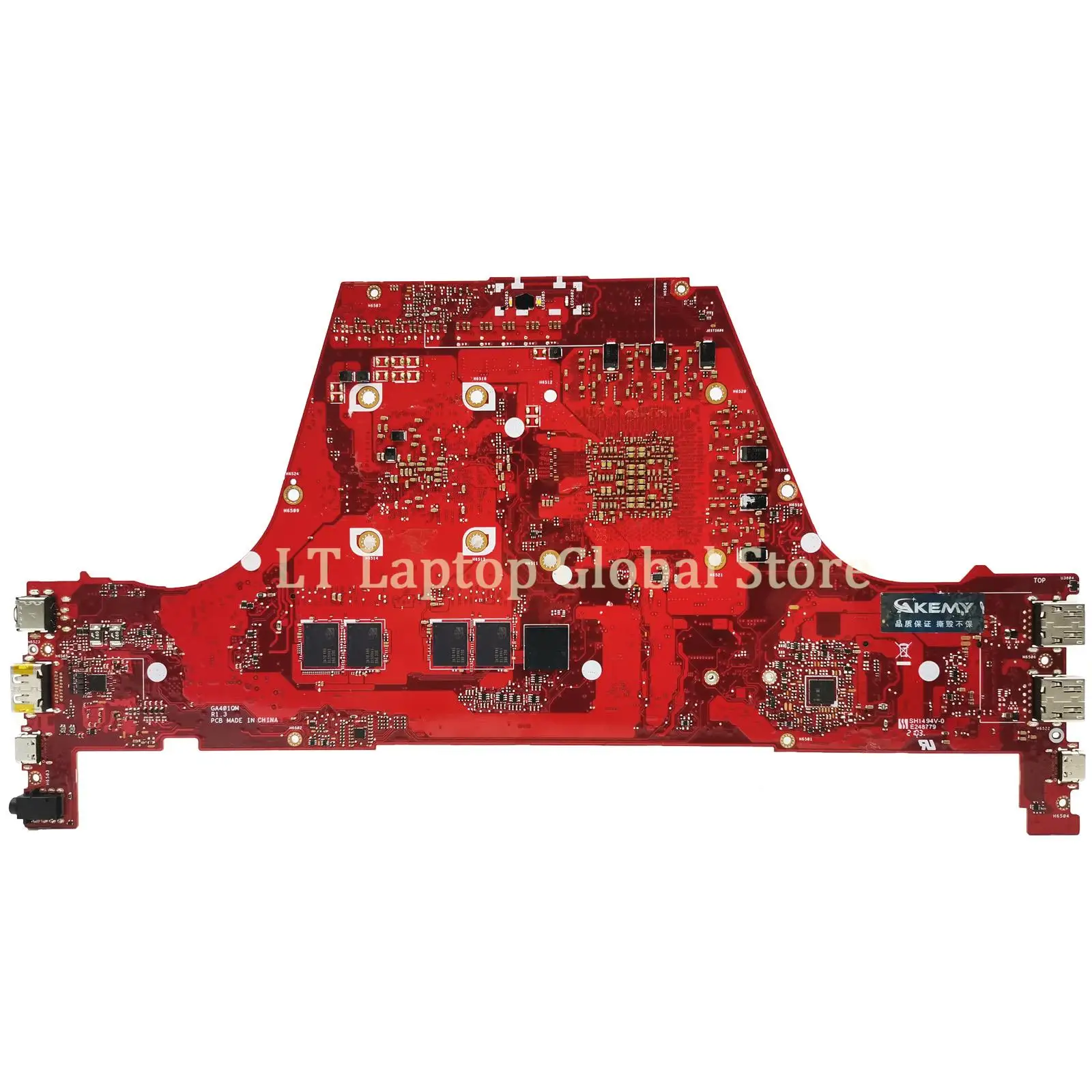 Imagem -03 - Laptop Motherboard para Asus Ga401qm Ga401q Ga401qc Ga401qe Ga401qec Amd R75800h R9-5900h Cpu Rtx3060 V6g lt