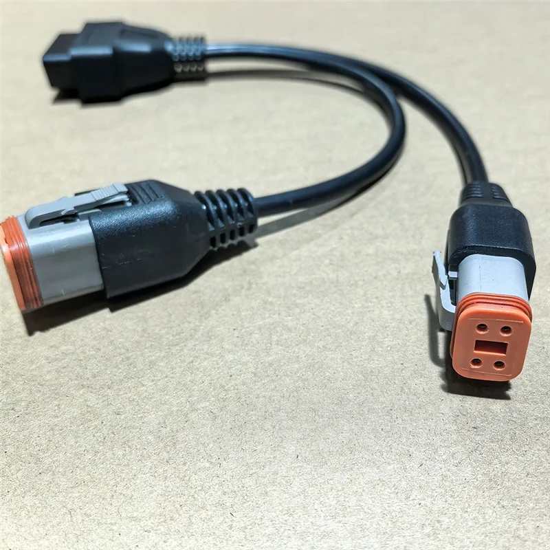 

Для мотоцикла Davidson OBD 2 диагностический адаптер 4Pin на 6Pin OBD2 16PIN ELM327 интерфейс сканера