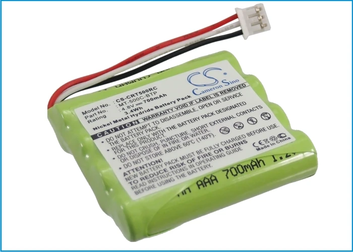 CS 700mAh Battery For  Crestron MT-500C-BTP  Crestron MT-500C  MT-500C-RF  TSU6010