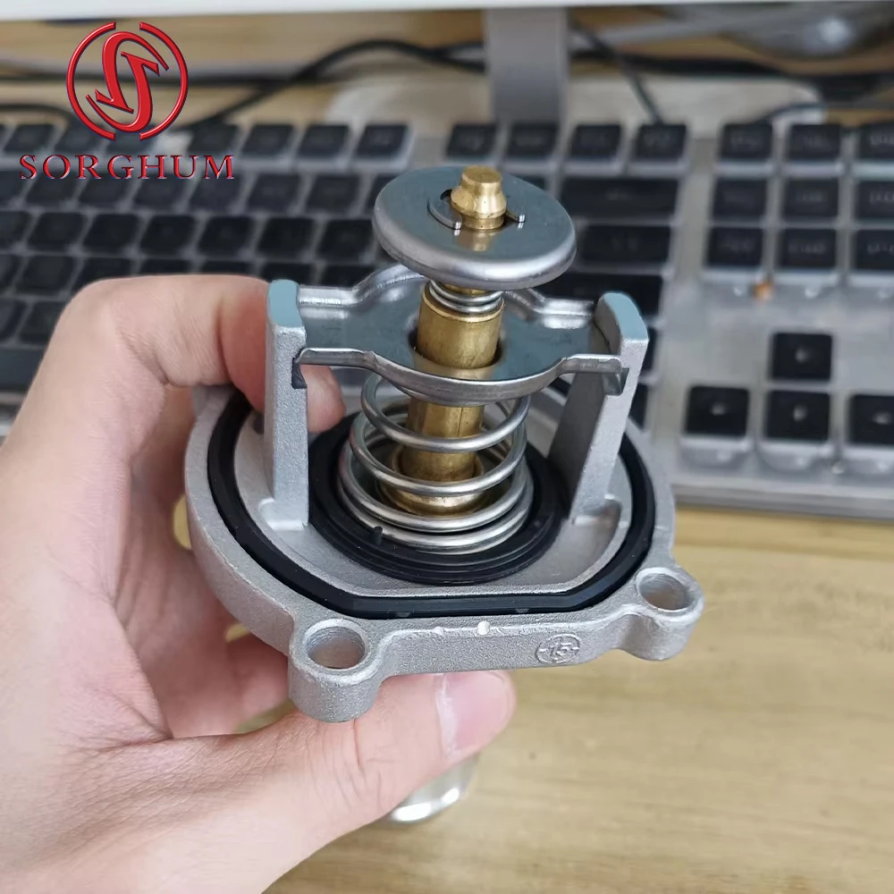 25193683 96984104 55578419 Coolant Thermostat For Chevrolet Cruze Orlando Sonic Trax Aveo Opel Astra J Zafira Tourer C Insignia