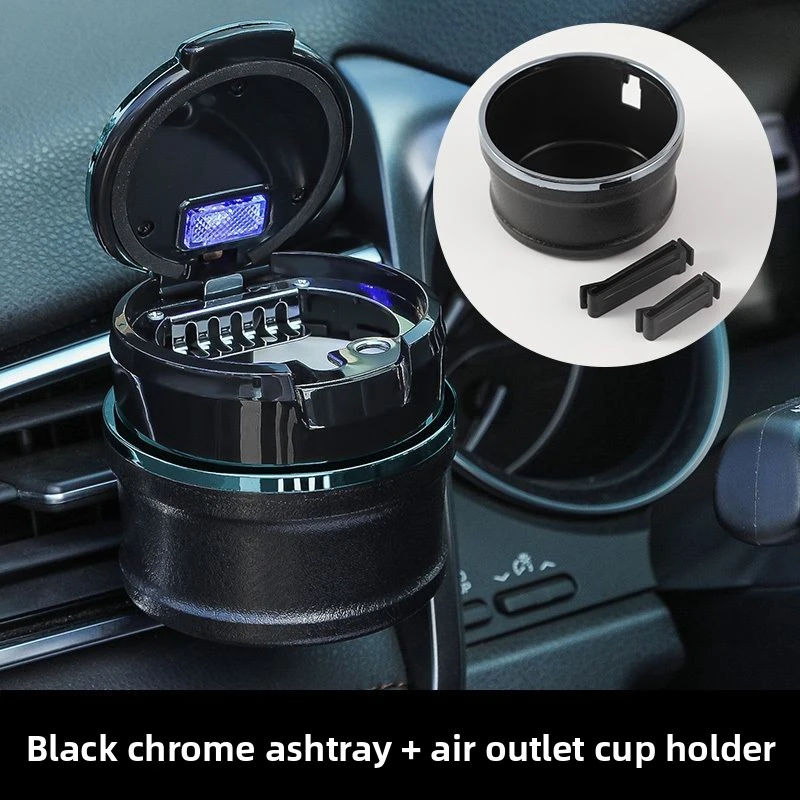 Cup Holders FOR Volkswagen's Car Ashtray: Creative And Personalized, With A Glow-in-car Universal Ceramic Inner Liner And Multip view 2