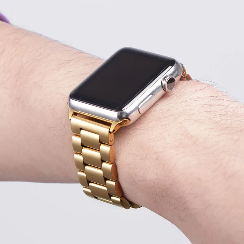 Cinturino in acciaio inossidabile per Apple Watch Ultra 2 49mm 45mm 41mm 40mm 44mm cinturino per orologio cinturino in metallo per iWatch serie 9 8 7 6 5 4