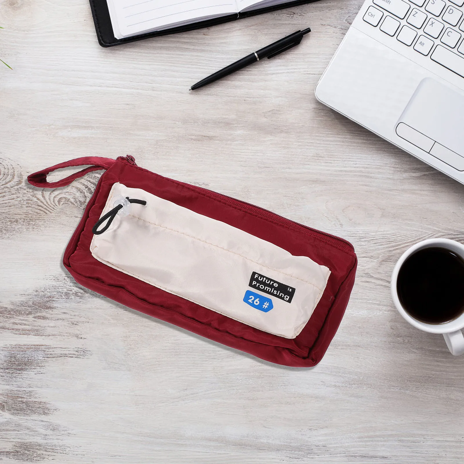 

Canvas Pencil Case Large Capacity Multifunctional Zipper Pouch for Students School Supplies Organizer Pen Pouch Cute Pencil Bag