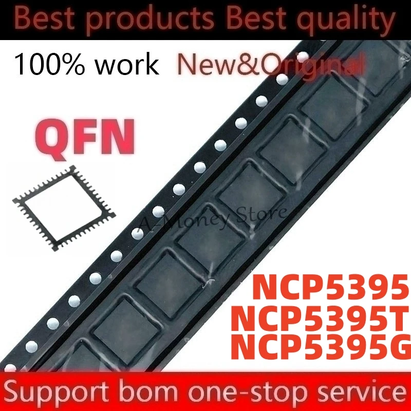 

(5pcs)NCP5395T NCP5395 NCP5395G NCP5395MNR2G NCP5395TMNR2G NCP5395GMNR2G QFN-48