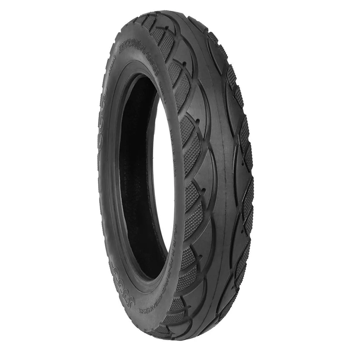 A06T-12x2.50(64-203) Pneu de estrada Bicicleta elétrica Pneu Balance Bike 12 polegadas de espessura de estrada