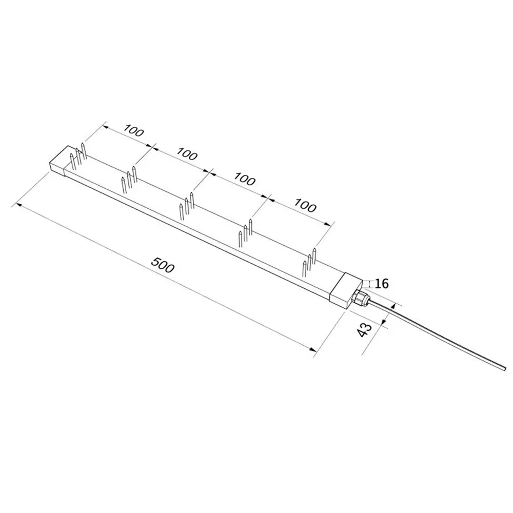 Multi-Layer Soil Parameter Detector Conductivity Sensor Moisture Transmitter Soil Temperature Measuring Instrument DC 5-30V