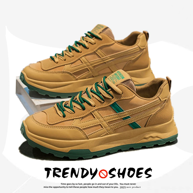 

2025 New Men's Board Shoes,sneakers,skate shoes,Casual Shoes Cushioned Outdoor Daily Wear non-slip Lightweight Non-Slip Travel