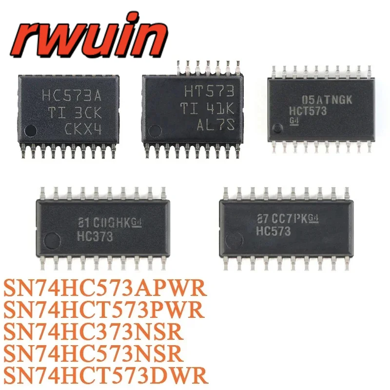 10pcs/5pcs SN74HCT573PWR TSSOP-20 SN74HCT573PW HCT573 Class D Latch Logic Chip SN74HC373N SN74LS373N CD4044BDR SN74HC373DWR