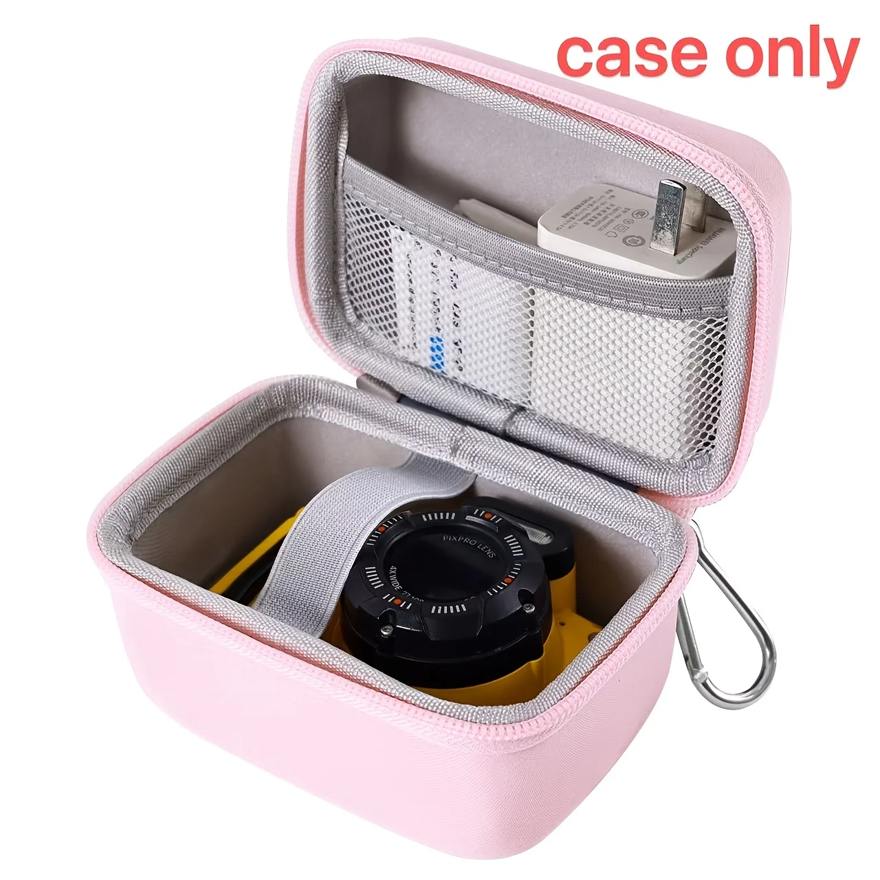 Hard EVA Protective Case for WPZ2 CameraPortable Waterproof Storage Bag for Outdoor Shooting and Travel with Anti-Theft Buckle