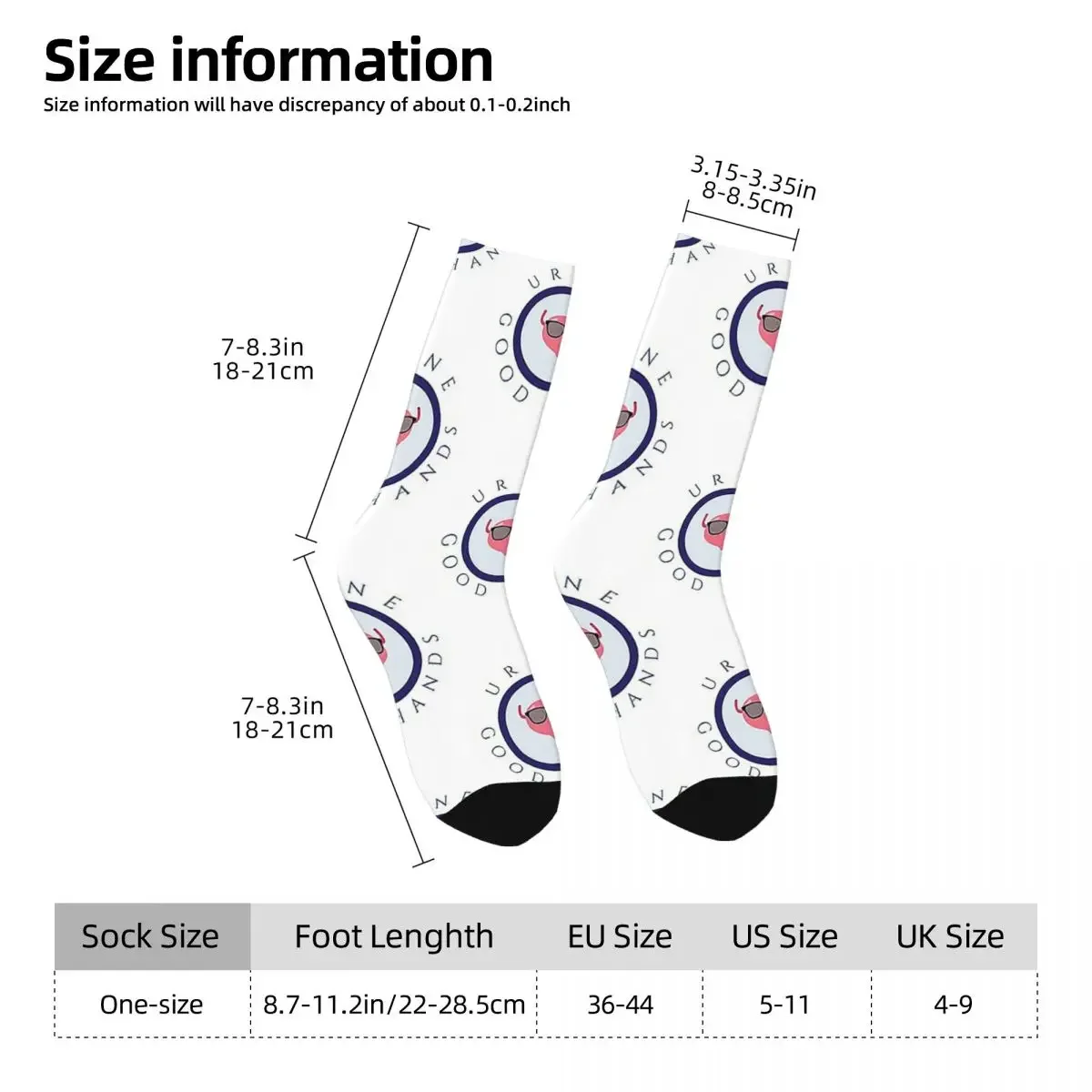 Clever Urology Pun Socks Harajuku High Quality Stockings All Season Long Socks Accessories for Unisex Christmas Gifts