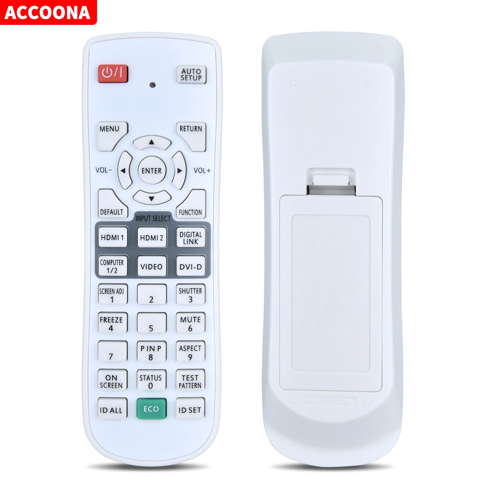 Remote control for Panasonic N2QAYA000123 Hitachi Projector CP-EX301N CP-EW301N CP-EX252N CP-EX302N