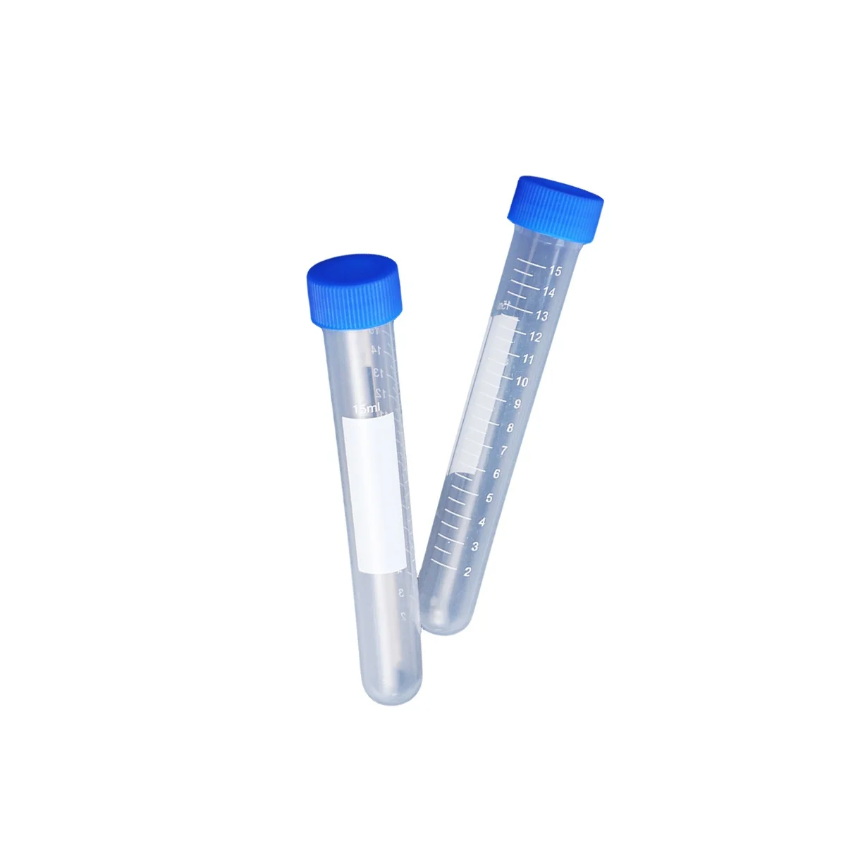 

50 pcs 15Ml Centrifuge Tube Round Bottom Transparent Leak-Proof High-Speed Compatible Laboratory Supplies For Liquid Samples