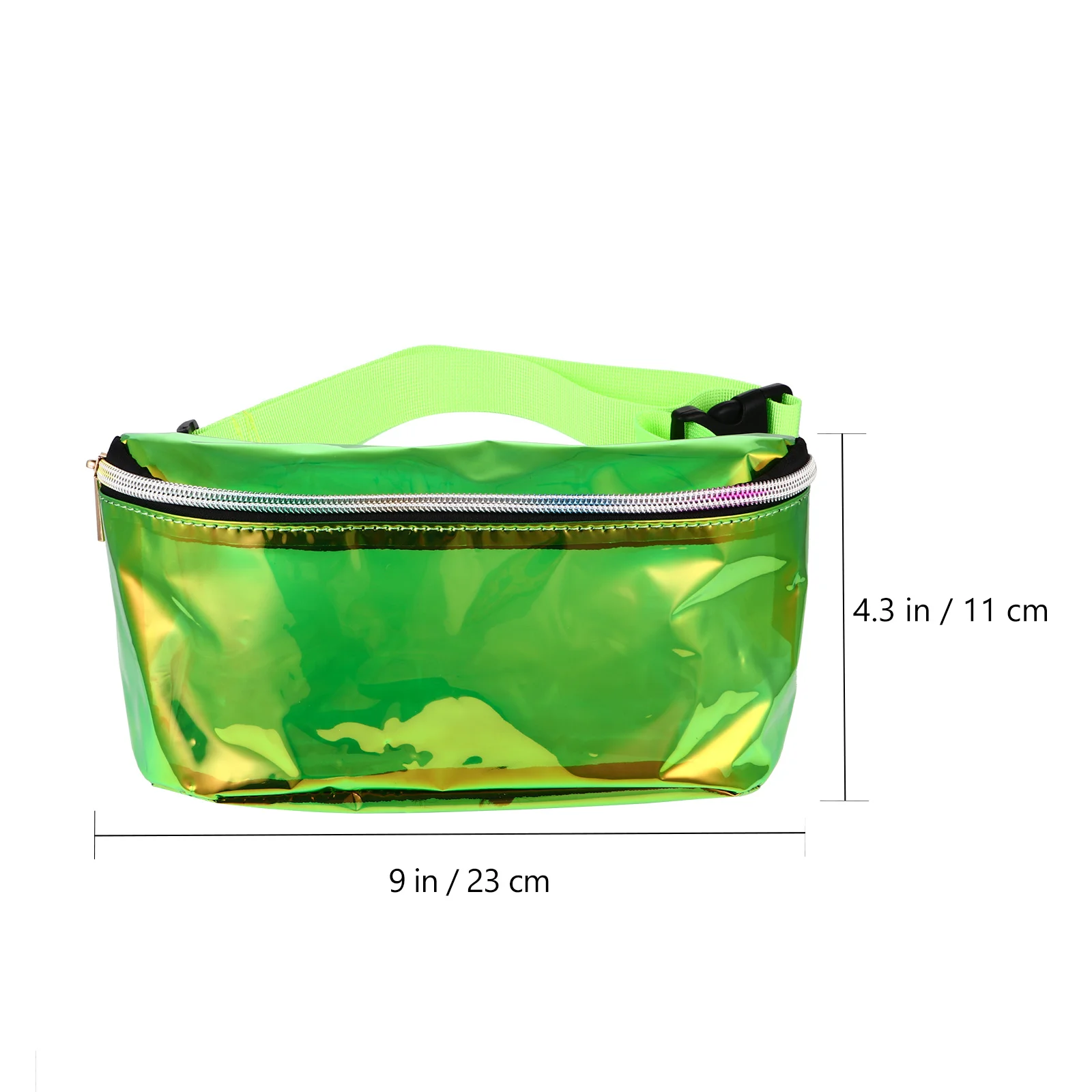 1 шт., поясная сумка из ПВХ с лазером, прозрачная модная поясная сумка, нагрудная сумка, женская сумка через плечо, прочная, устойчивая к царапинам