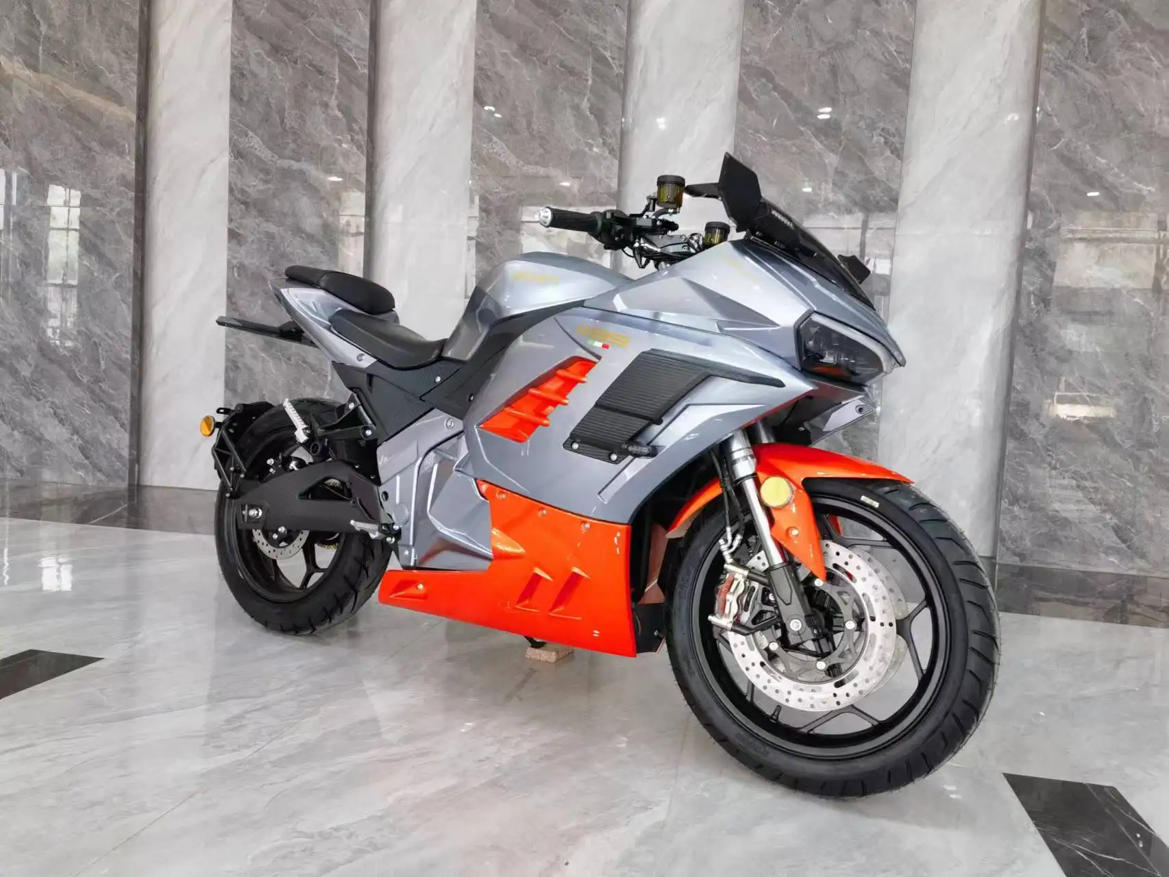 China Factory Newest Design 10000w 72V 170km/h Off-road Racing Electric Motorcycle for Adult