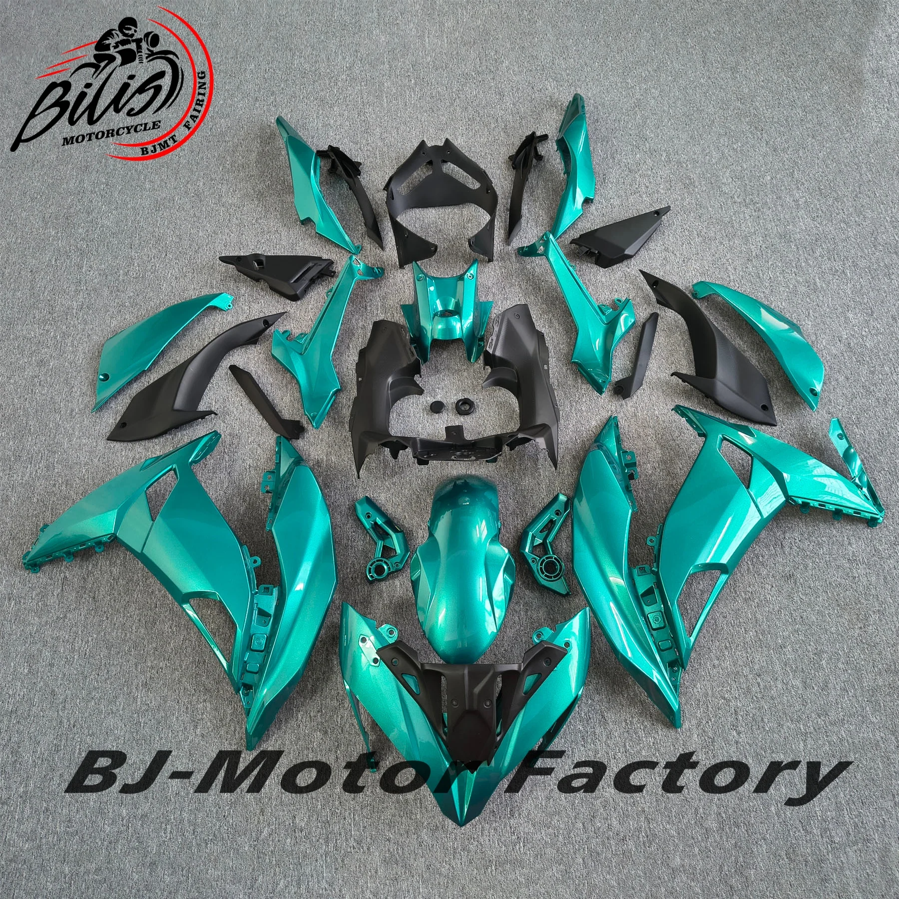 Motorcycle Fairing Kit Fit For ZX650 ER6F 17-18 years Ninja 650 2017 2018 2019 2020  Fairing Purple motorcycle shell Custom TS