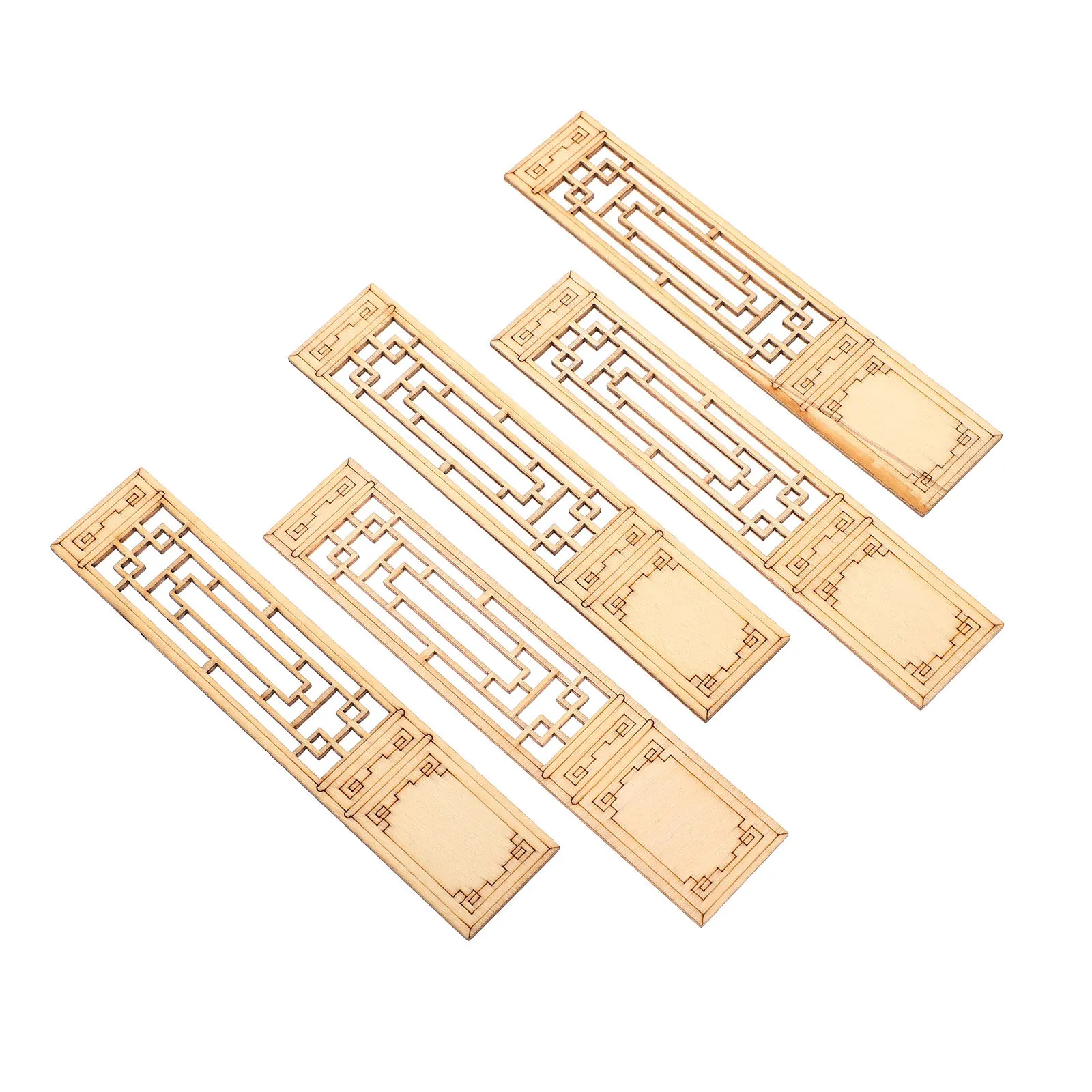 

Unfinished Wood Door Window Piece Natural Polished Sides DIY Craft Prop School Camp Party Decoration Painting Wood Slice