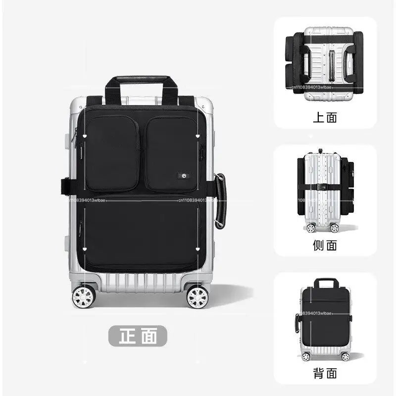 Suitable for 20-inch Luggage Expansion Bag Boarding Box, Luggage Strap Protection Organizer, Can Be Hand-held Hanging Vest Bag