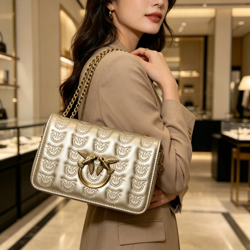 

Business Commuter Diaper Bag Elegant Leather Hand Bags For Women Classic Designer Tote Superstar Show Style