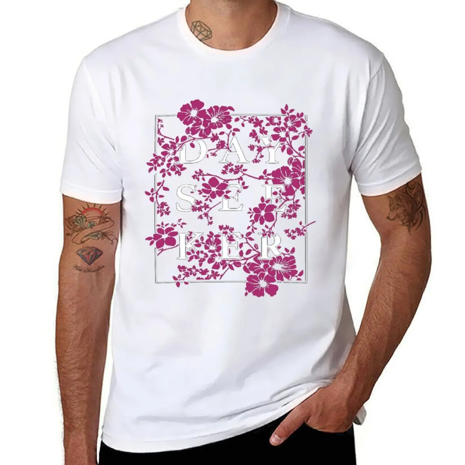 

DAYSEEKER Merch DAYSEEKER BAND T-Shirt man t shirts cotton t shirt personalised T-Shirt