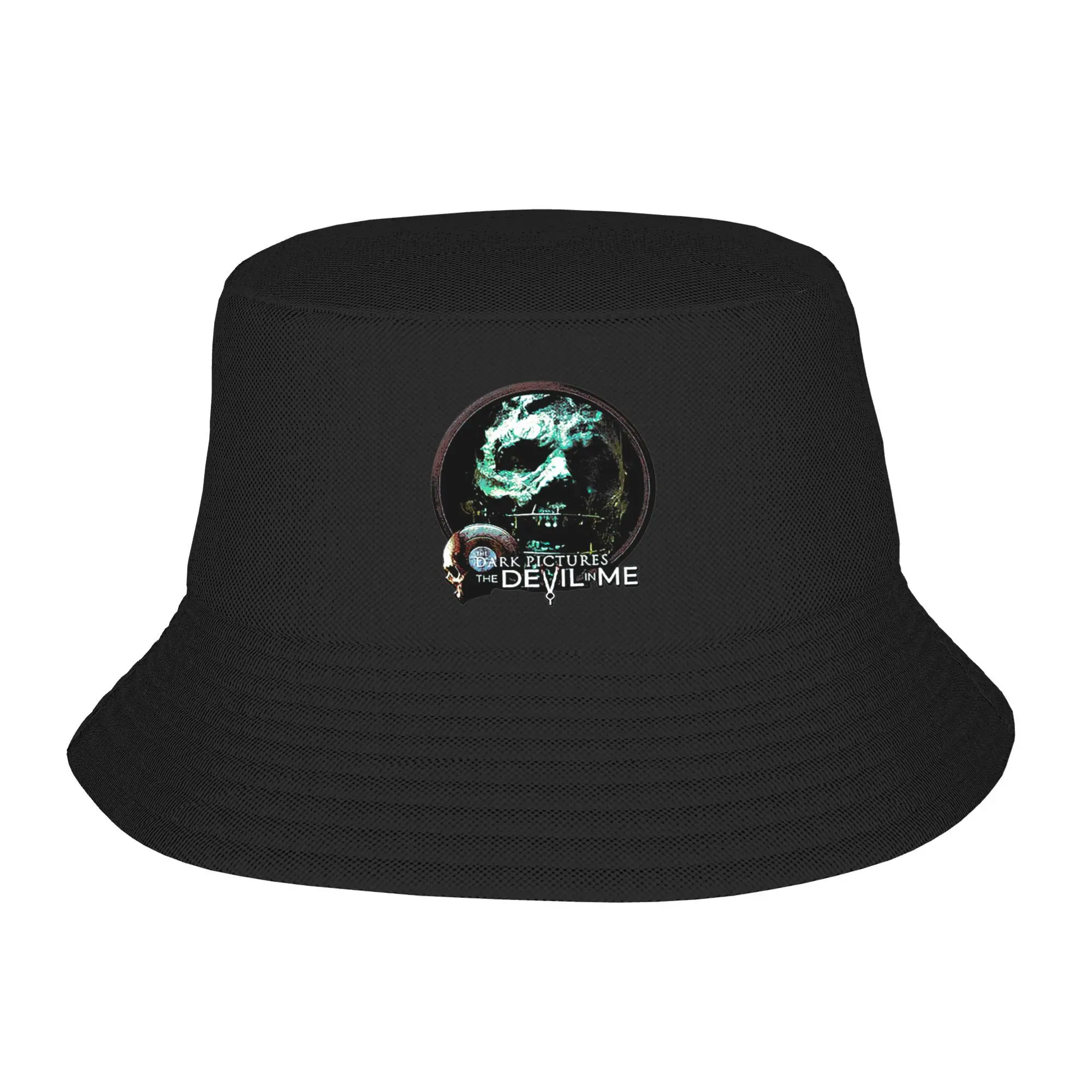 

The Dark Pictures Anthology Game Bucket Hat Panama Bob Hats Outdoor Reversible For Summer Beach Fishing Unisex Fisherman Caps