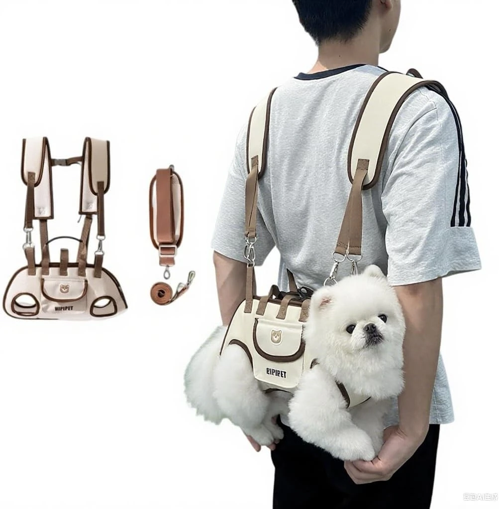 

5-in-1 Pet Carrier Dog Backpack with Sling for Dogs Cats Hiking & Biking,Dog Lift Harness Harness,Dog Full Body Lifter