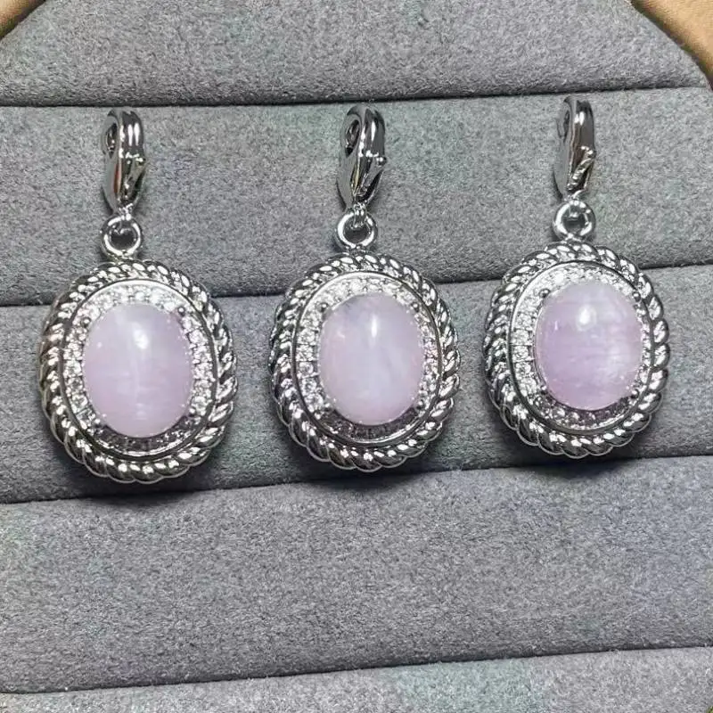 

5 подвесок натуральный 8*10 мм кунцит белая медная подвеска-подвеска оптом для изготовления ювелирных изделий своими руками