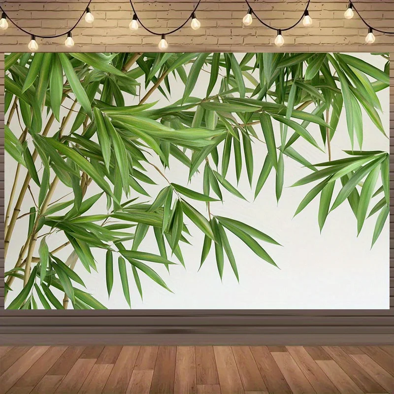 قماش بخلفية جديدة من الخيزران - إضافة مشهدًا فريدًا لمهرجانات الربيع وحفلات ذات طابع طبيعي