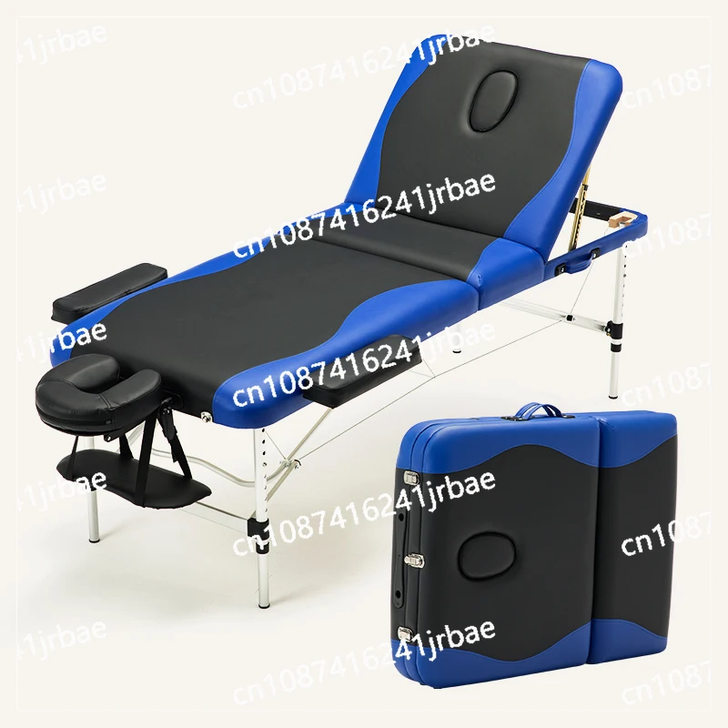Cama de masaje plegable Original Point, respaldo de cama de masaje ajustable, fácil de llevar, silla para el almuerzo
