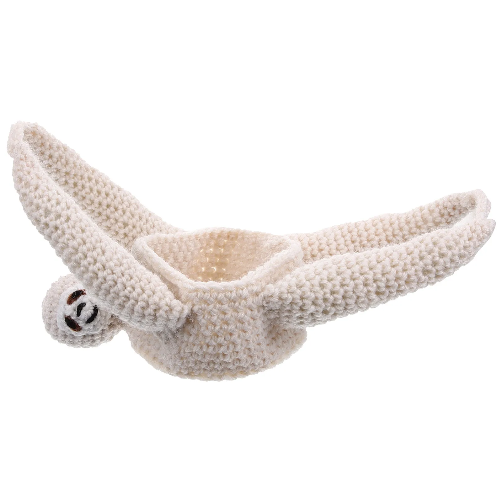 

Crochet Sloth Hanging Planter Holder Cotton Rope Material For Home Decor Air Plant Hanger Wall Hanging Basket Garden Planter