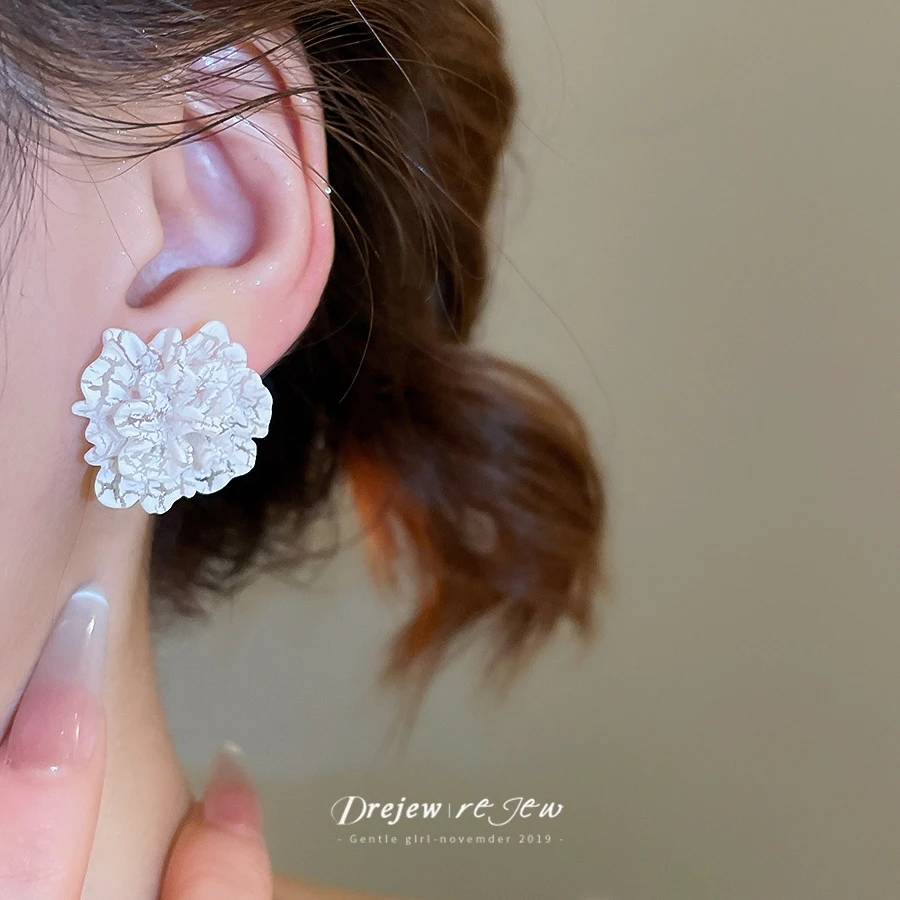 10pc 925 Silver Needle Pearl Flower Earrings & Jewelry Set