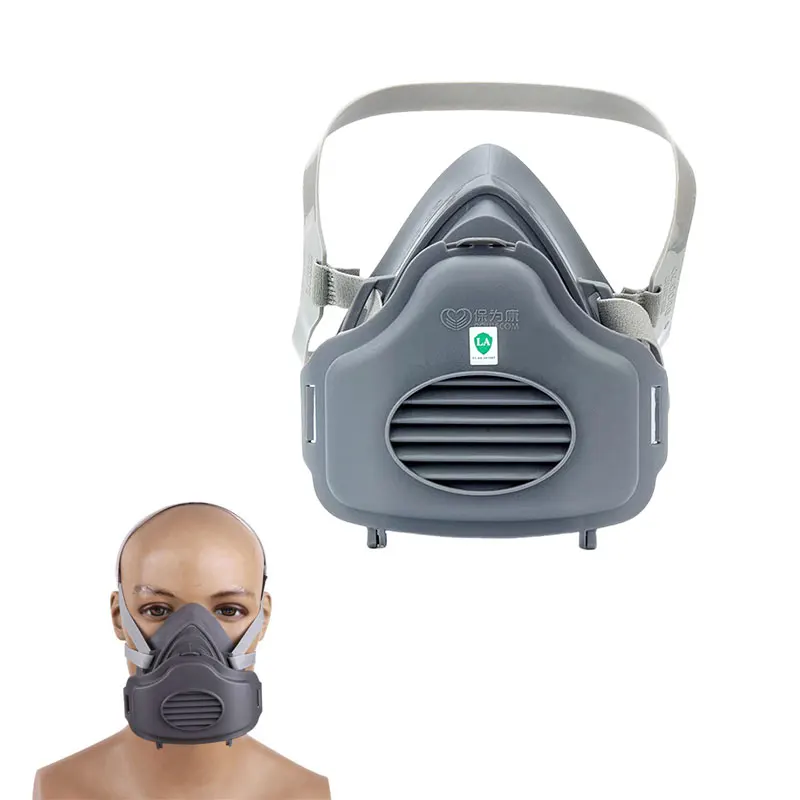 Dustproof Mask Reusable Half-face Respirator Protective Mask Used for Protection During Painting Welding Polishing Woodworking