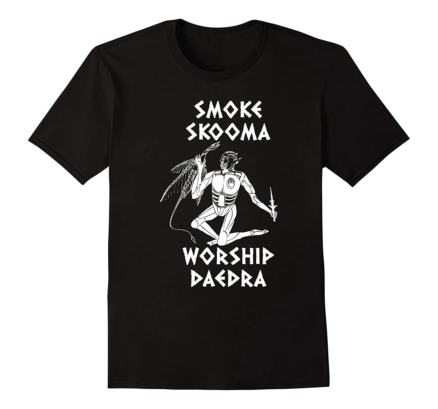 harajuku fashion graphic Short Sleeve Summer  Short Sleeve O-Neck Mens T Shirt New S-4XL Smoke Skooma Worship DaeDra Funny