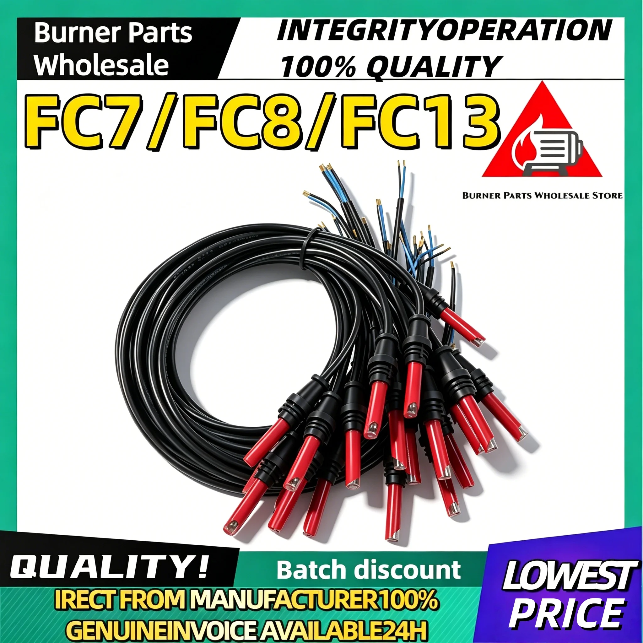 Burner Flame Detection Photocell FC7 Photosensitive Eye FC13 Phototube Combustion Equipment Maintenance Parts 24h Fast Shipping