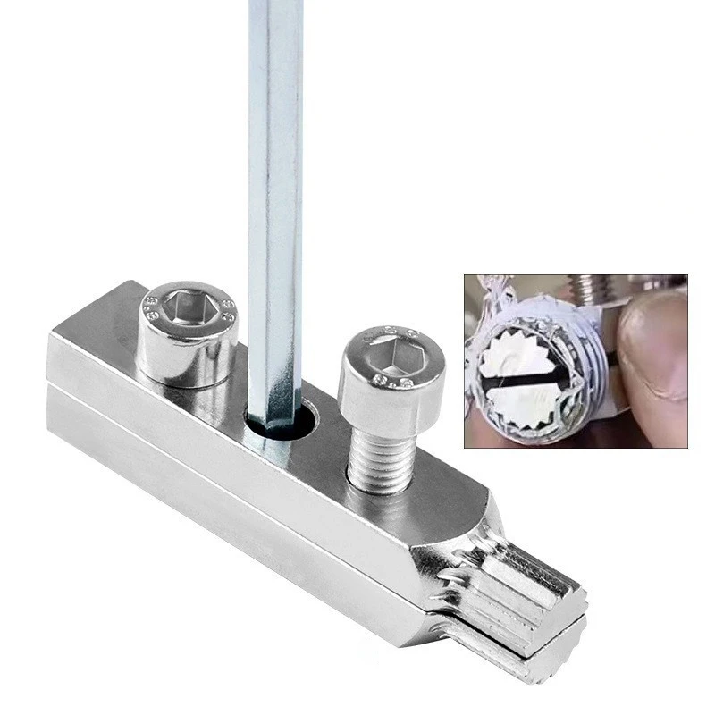 1 Set Faucet Angle Valve Broken Wire Extractor Tap Reverse Screw Puller For Water Pipe Stripping